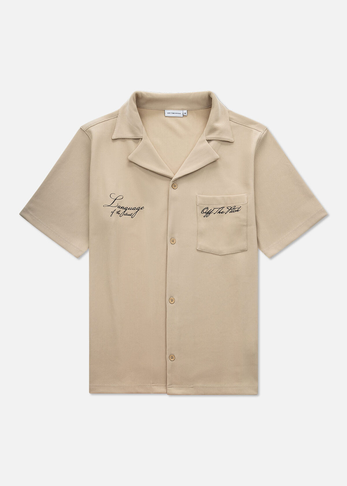 Double Script Shirt, Sand, hi-res