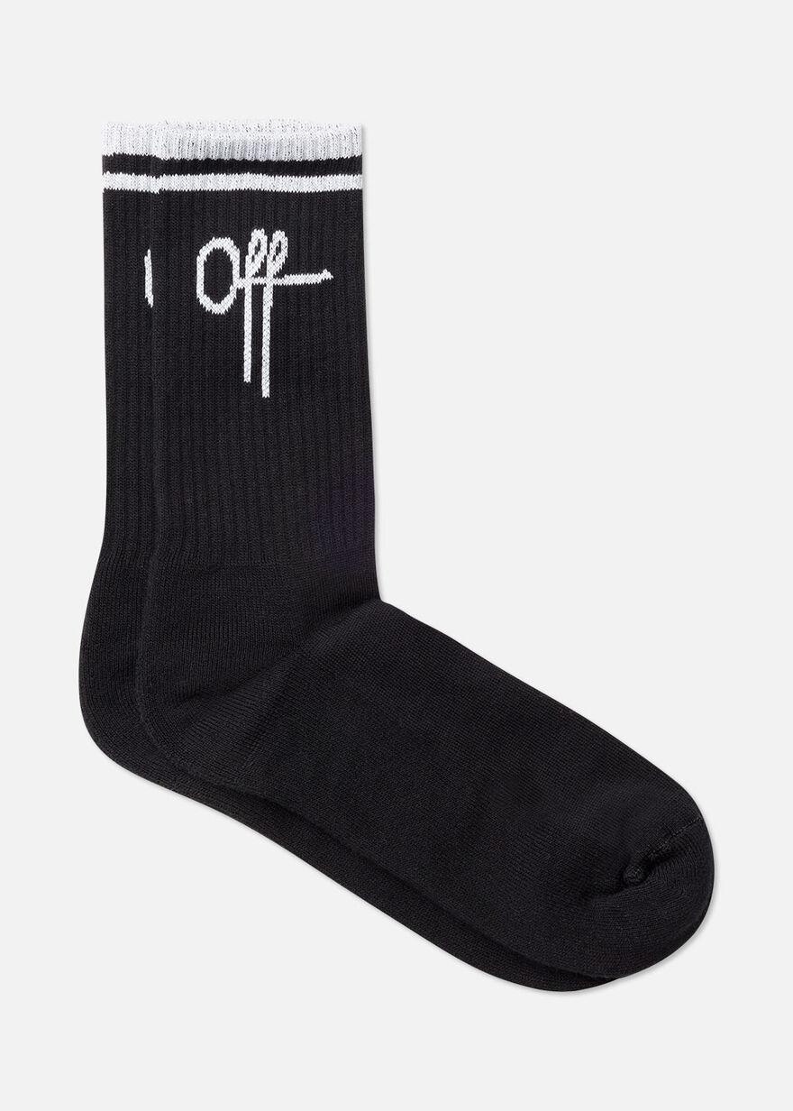 Classic Fullstop Sock, Black, hi-res