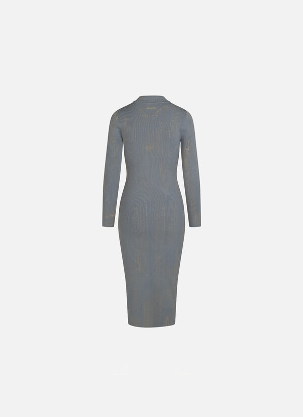 Knitted Bodycon Mud Dress