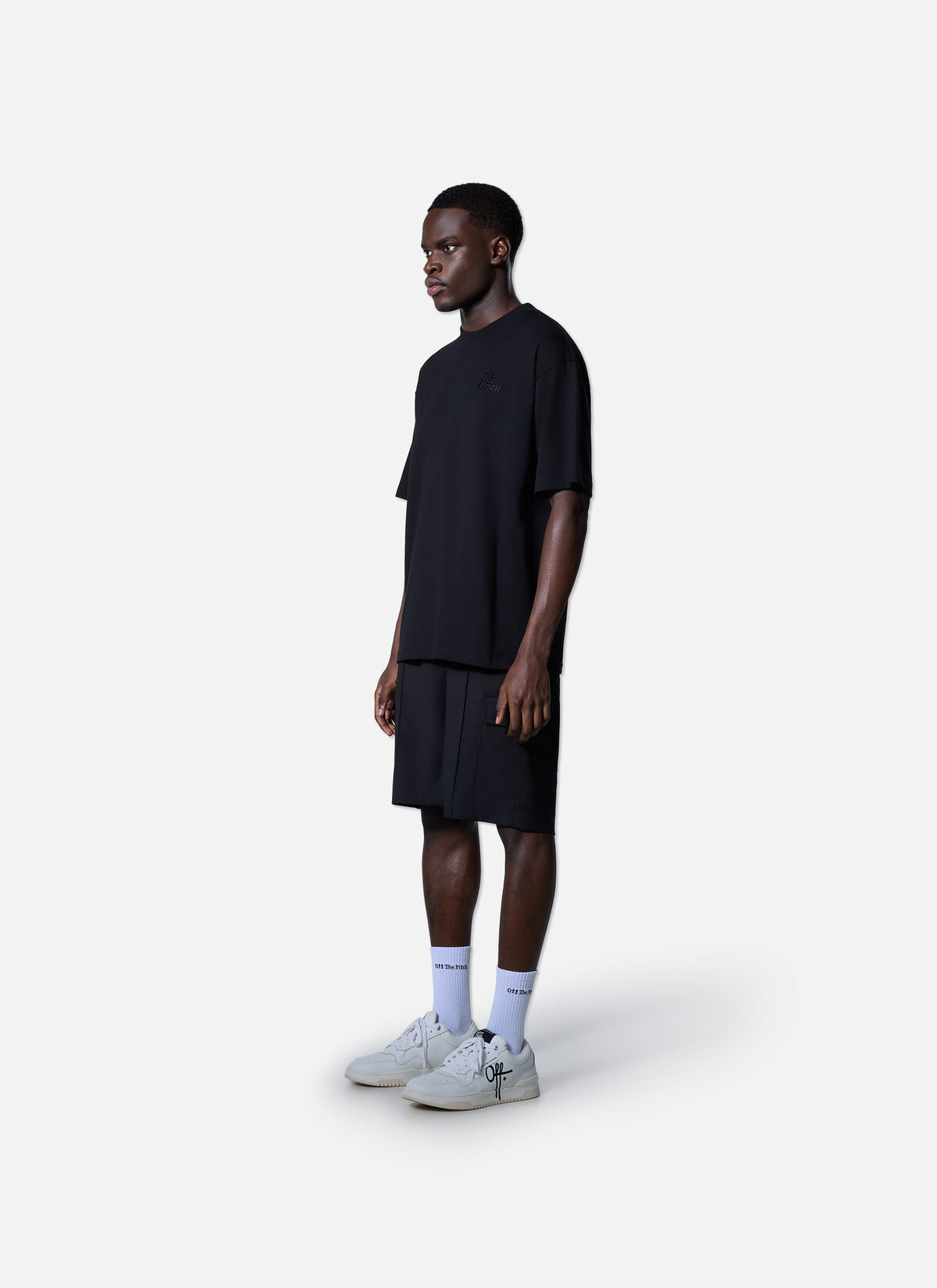 Museum Loose Fit Tee, Black, hi-res