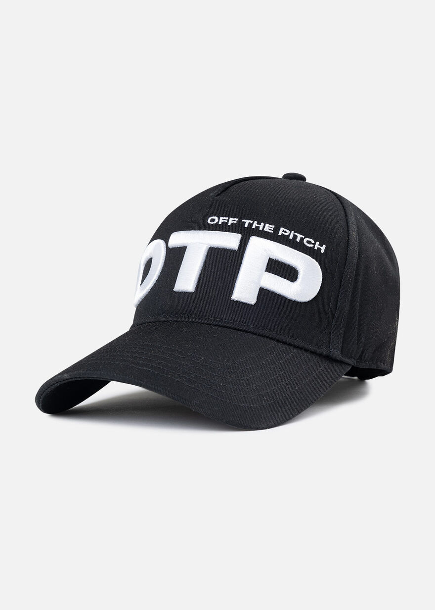 Off-set Cap, Black/White, hi-res