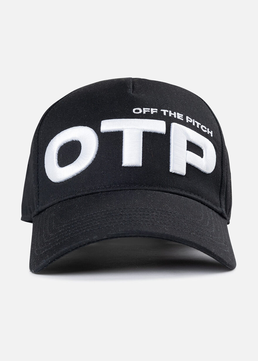 Off-set Cap, Black/White, hi-res