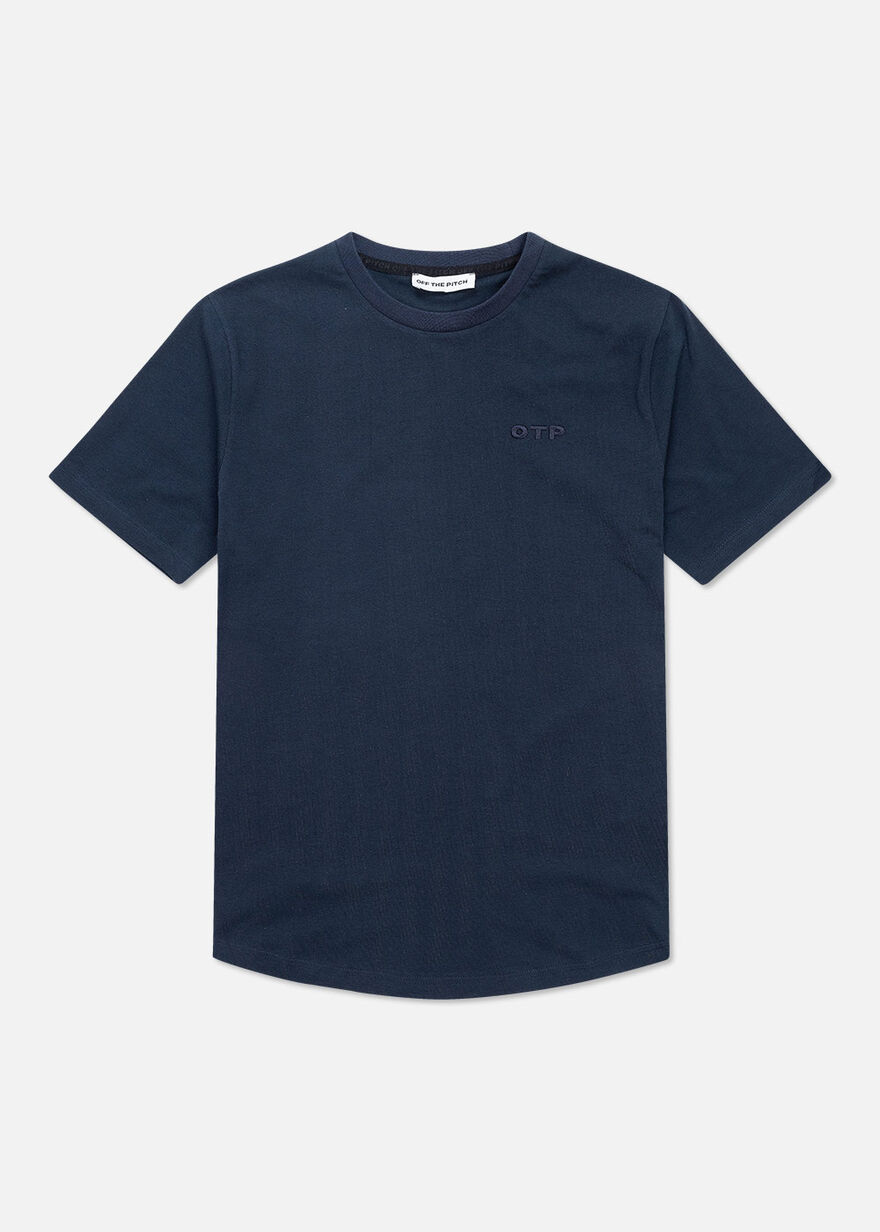 Fullstop Slim Tee 2.0 - 95% Cotton / 5% Elastane, Navy/Black, hi-res