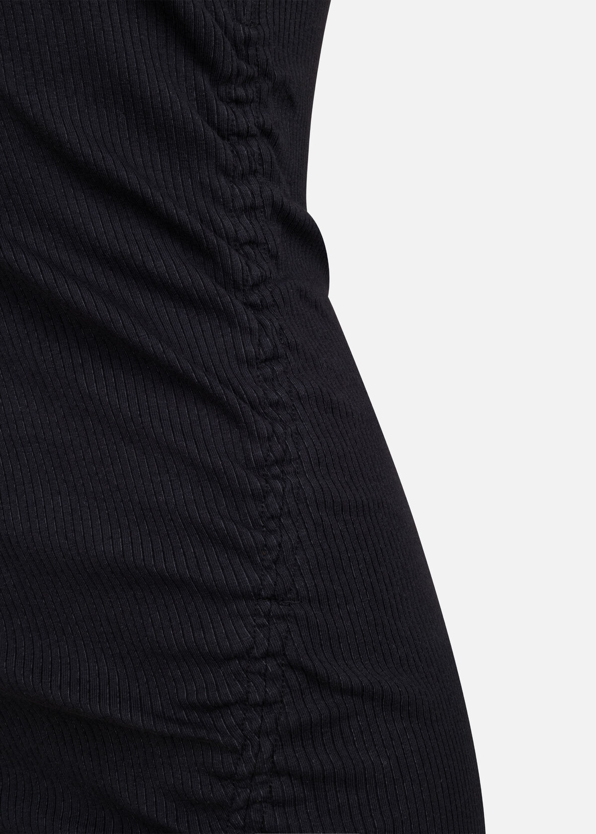 WMNS Rib Dress, Black, hi-res