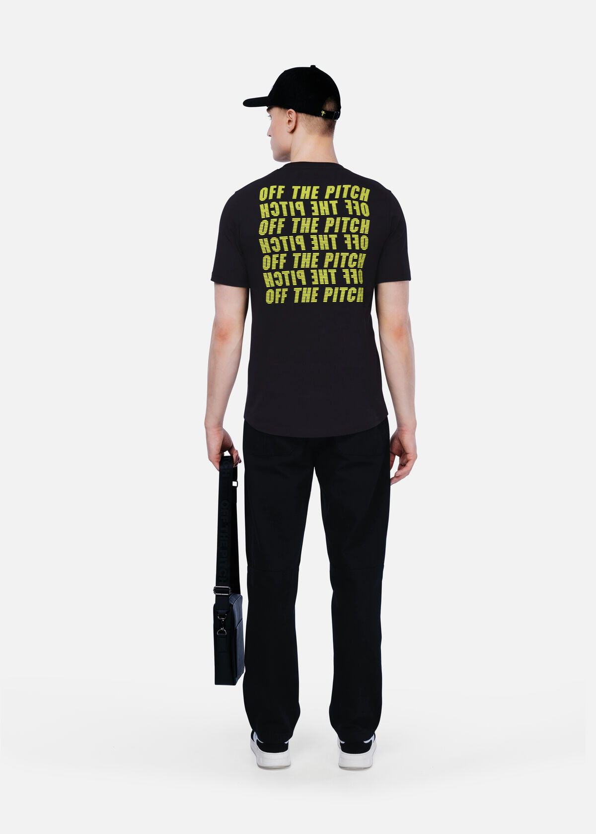 Duplicate Regular Fit Tee, Black, hi-res