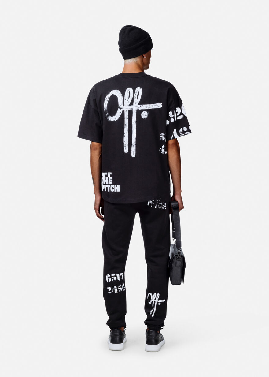 Chalk Oversized Tee Unisex, Black, hi-res