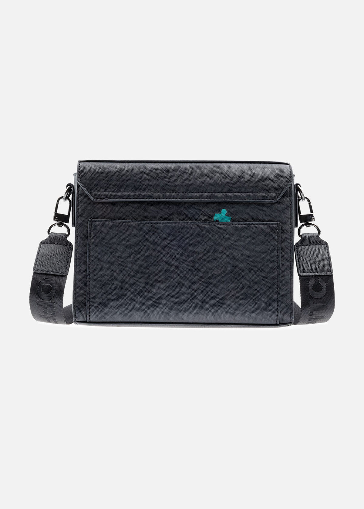 Cyber Custom Messengerbag, Black/Blue, hi-res