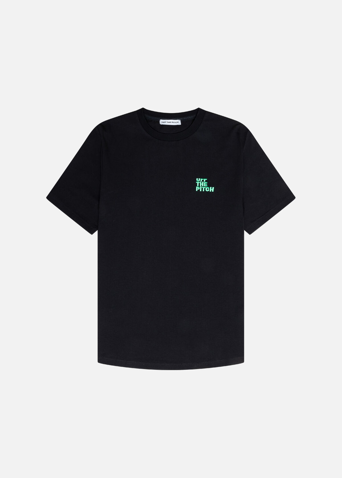 Dotted Fullstop Slim Fit Tee, Black, hi-res