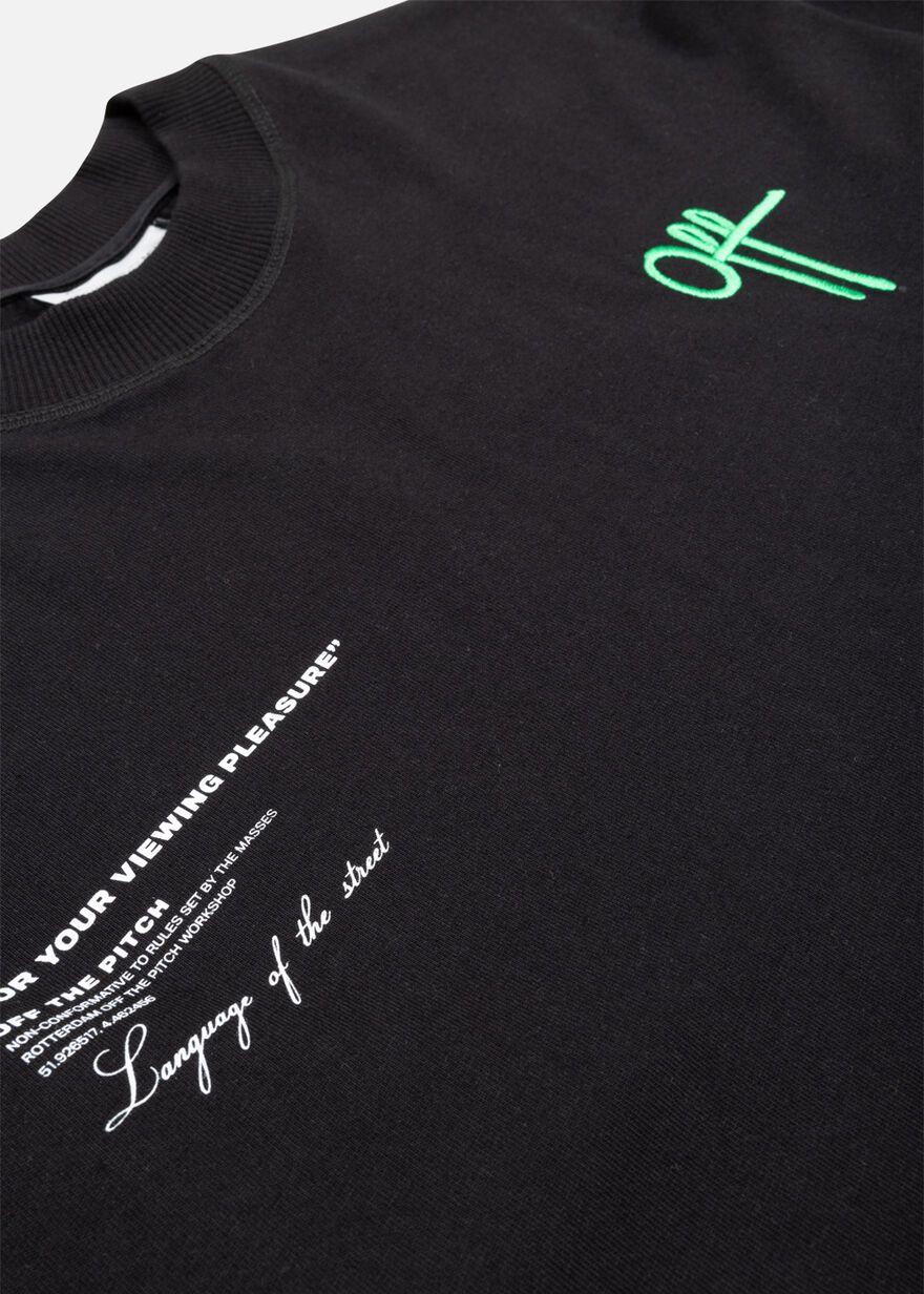Neo Oversized LS Tee, Black, hi-res