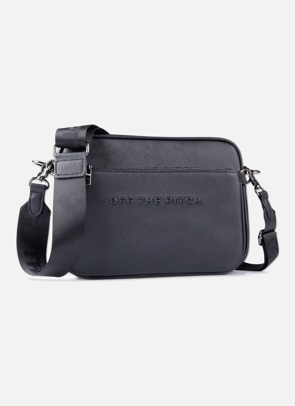 Take-Off Messenger Bag, Black, hi-res