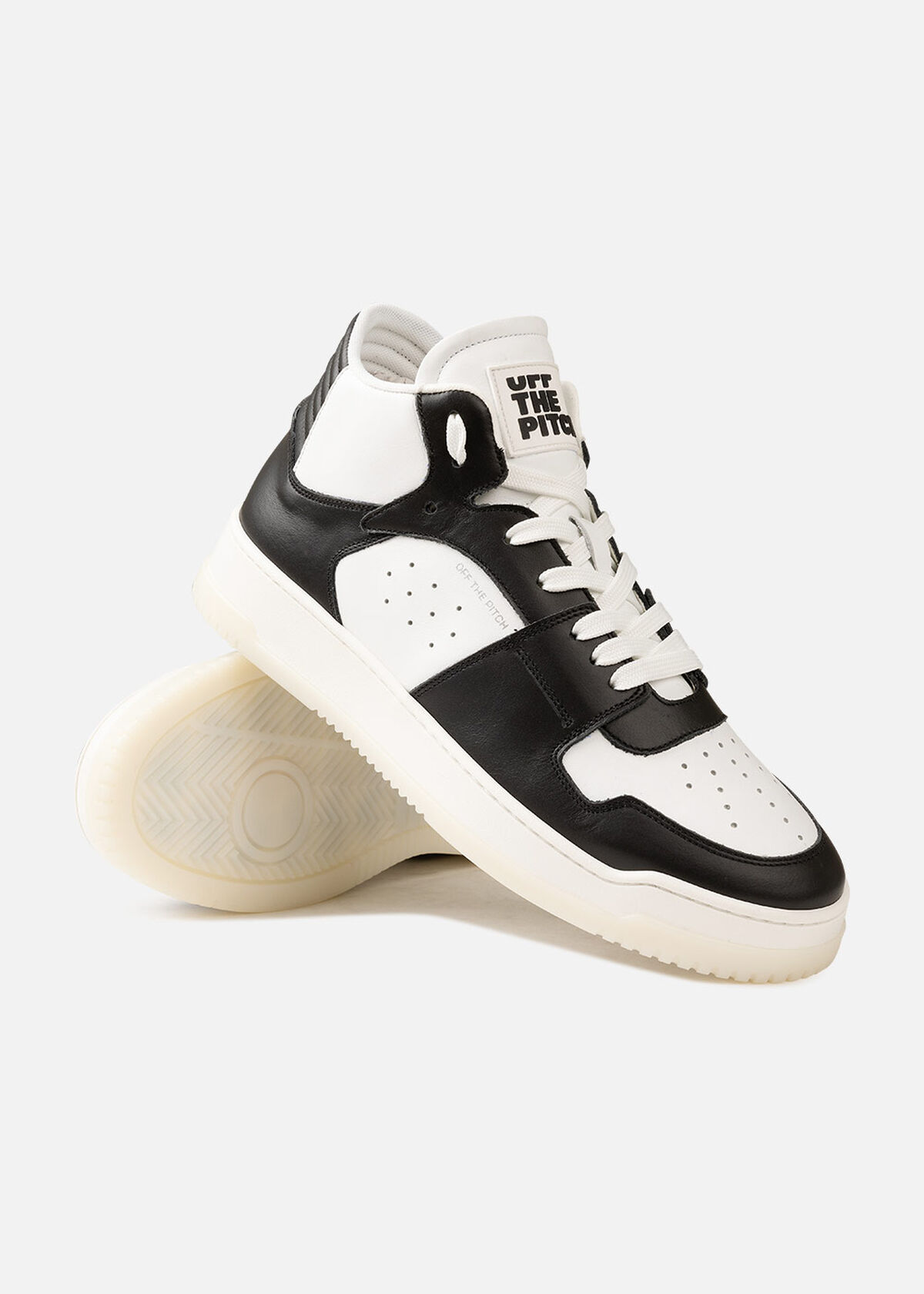 Supernova Mid - Leather, Black/White, hi-res