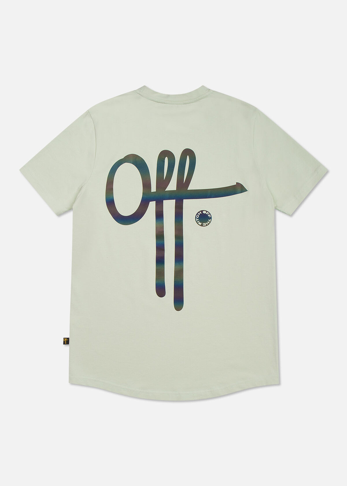 The Illuminated 2.0 Slimfit Tee - Mint - 95% Cotto, Green, hi-res