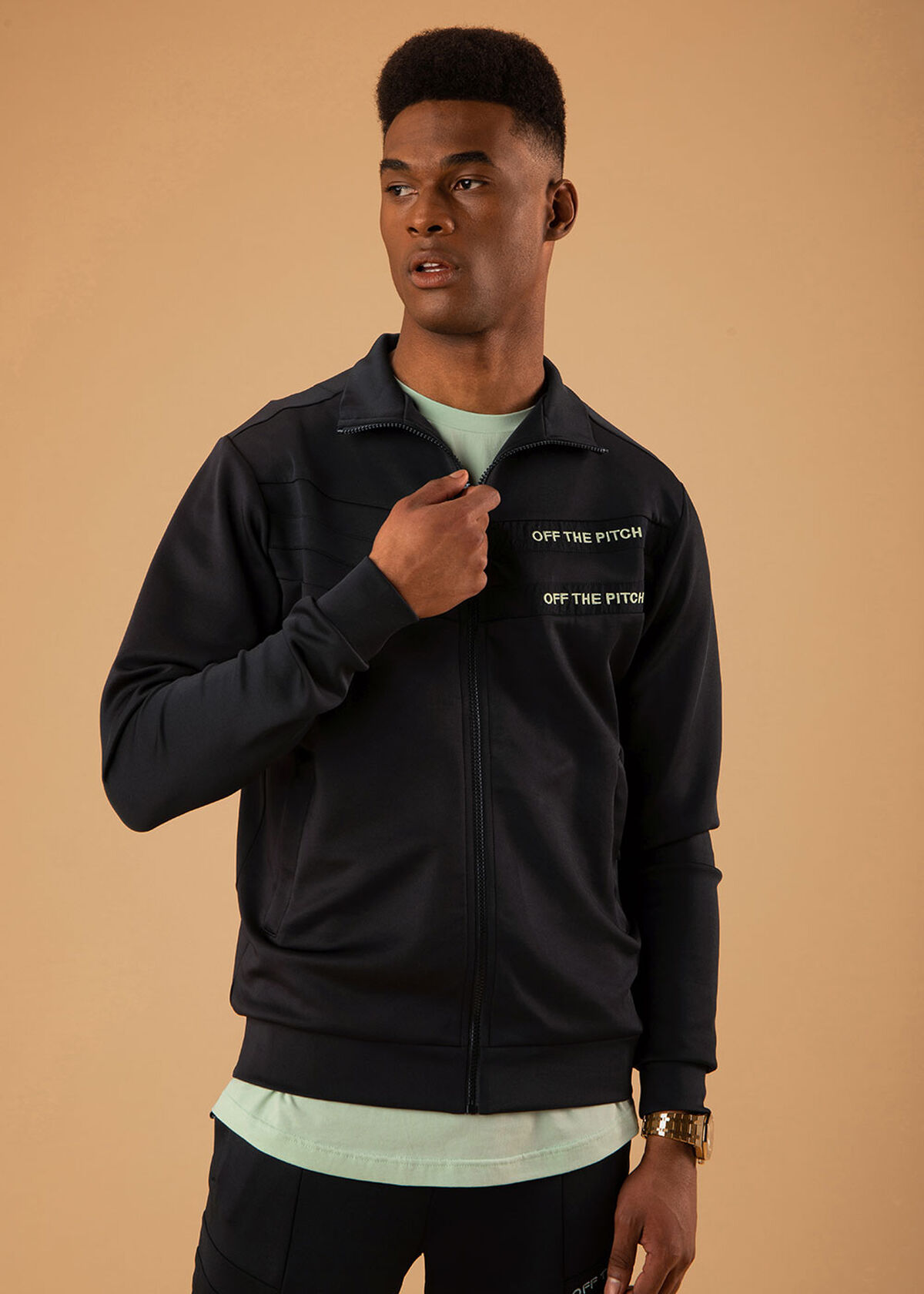 The Mercury Jacket - Black - 92% Polyester 8% Elas, Black, hi-res