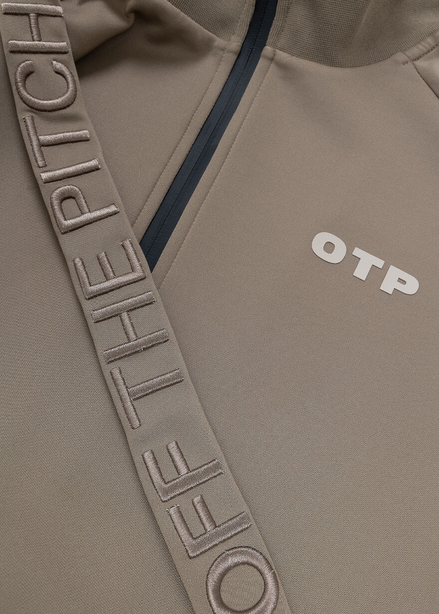 Leisure Track Jacket - 95% Polyester / 5% Elastane, Sand, hi-res