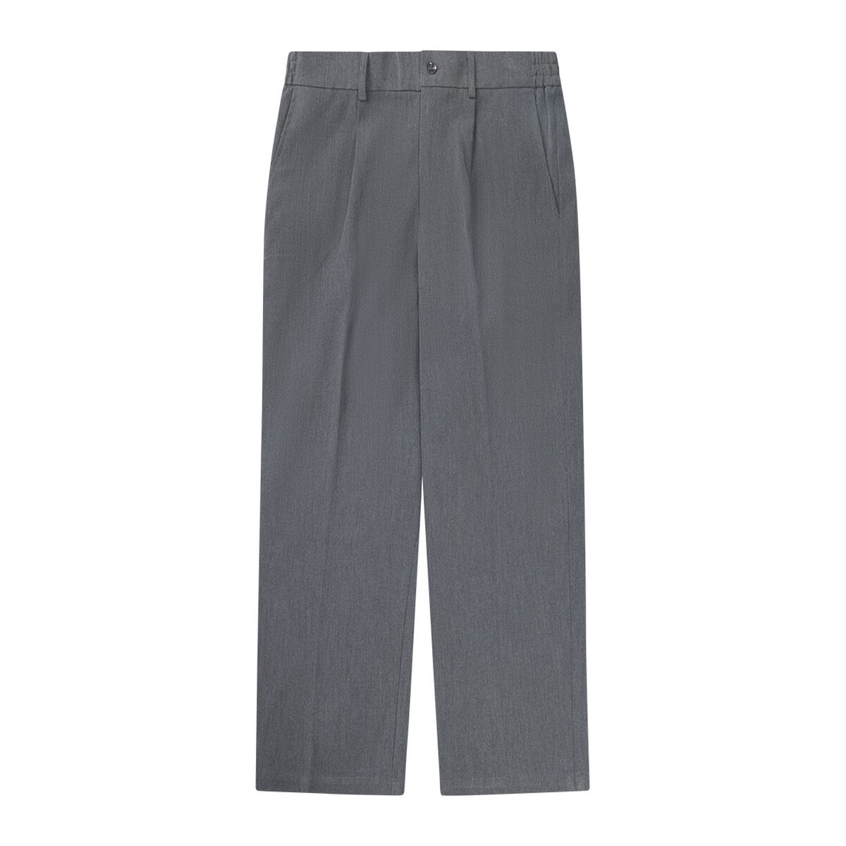 Pleated Trouser, Dark grey, hi-res