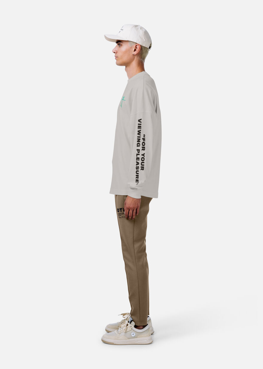 Neo Oversized LS Tee, Off white, hi-res