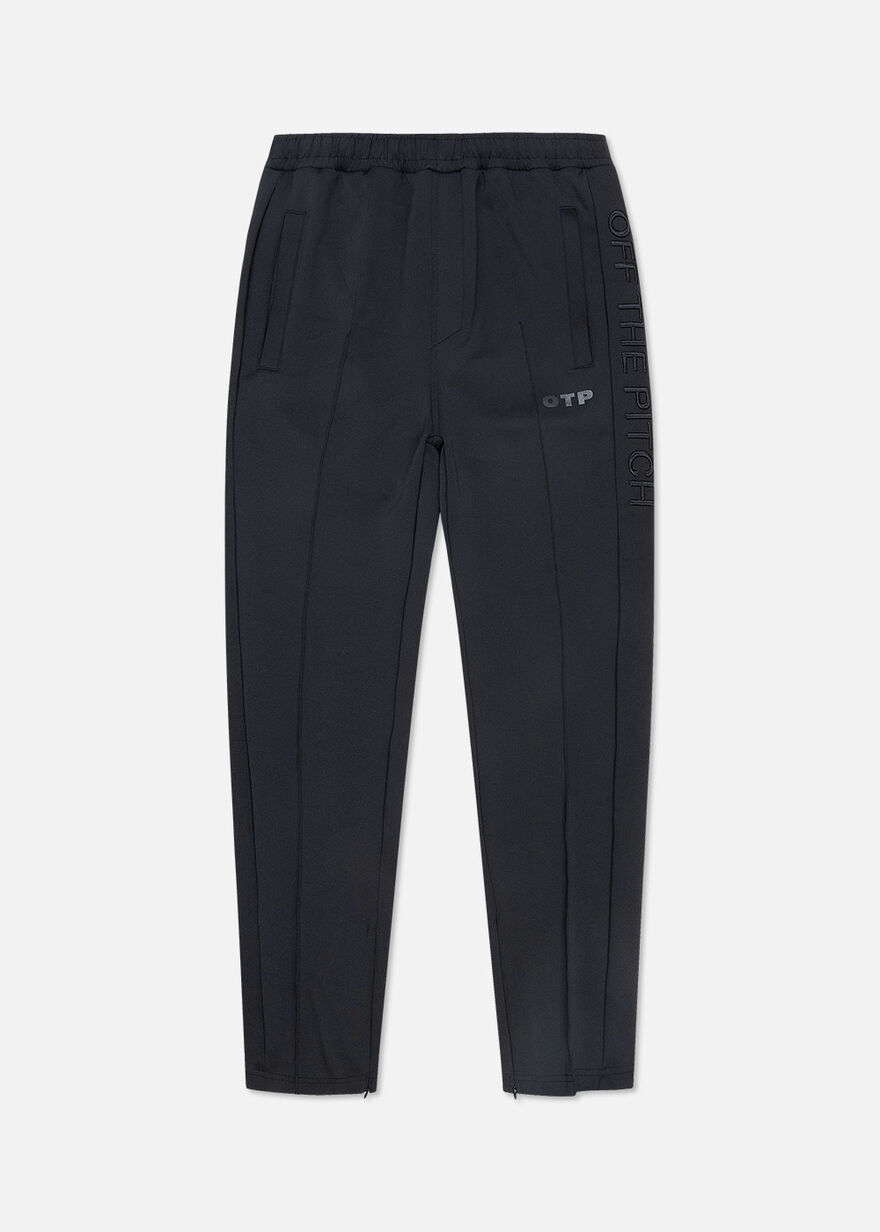 Leisure Track Pants - 95% Polyester / 5% Elastane, Black, hi-res