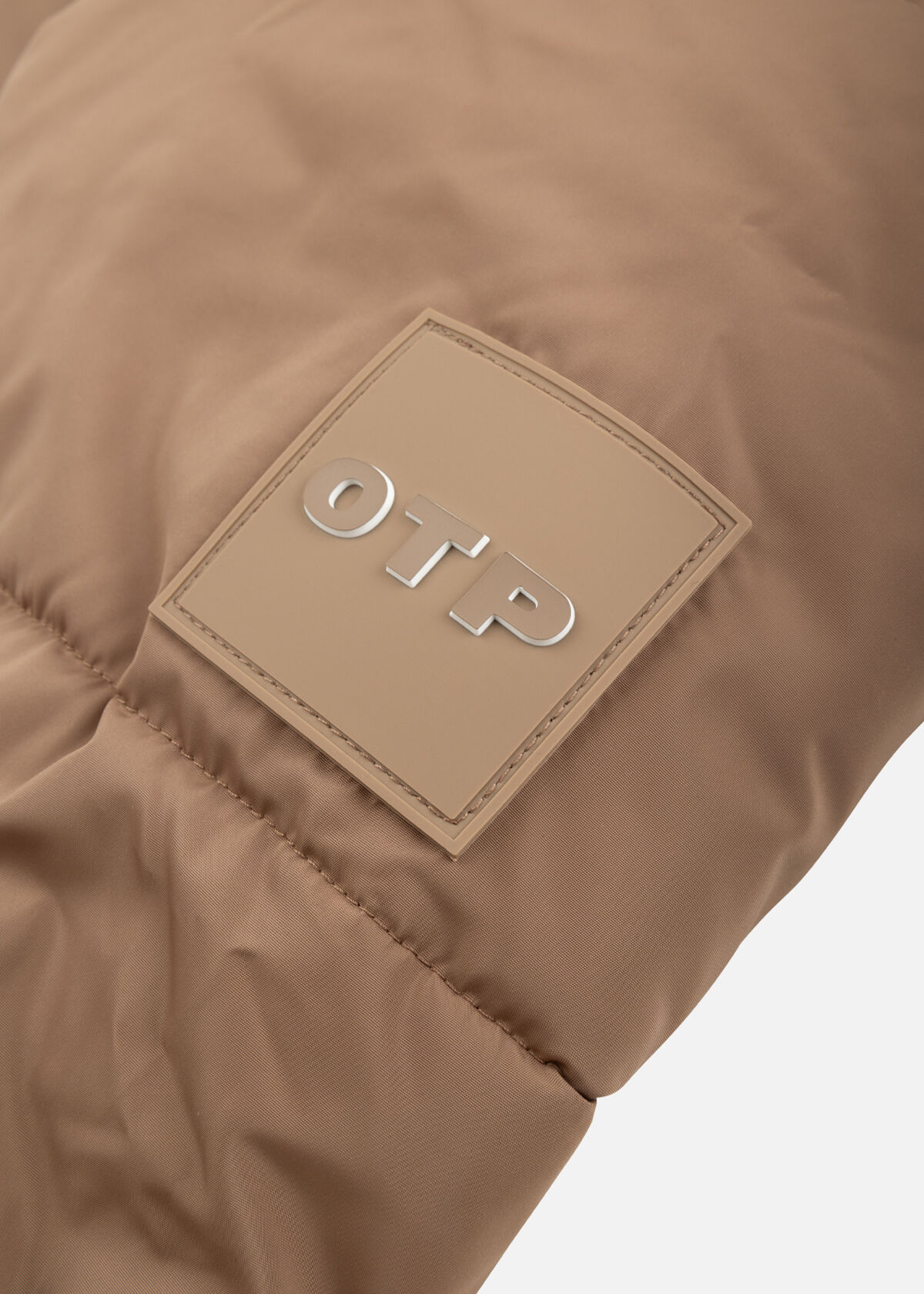 Short Down Jacket, Cream/Bronze, hi-res