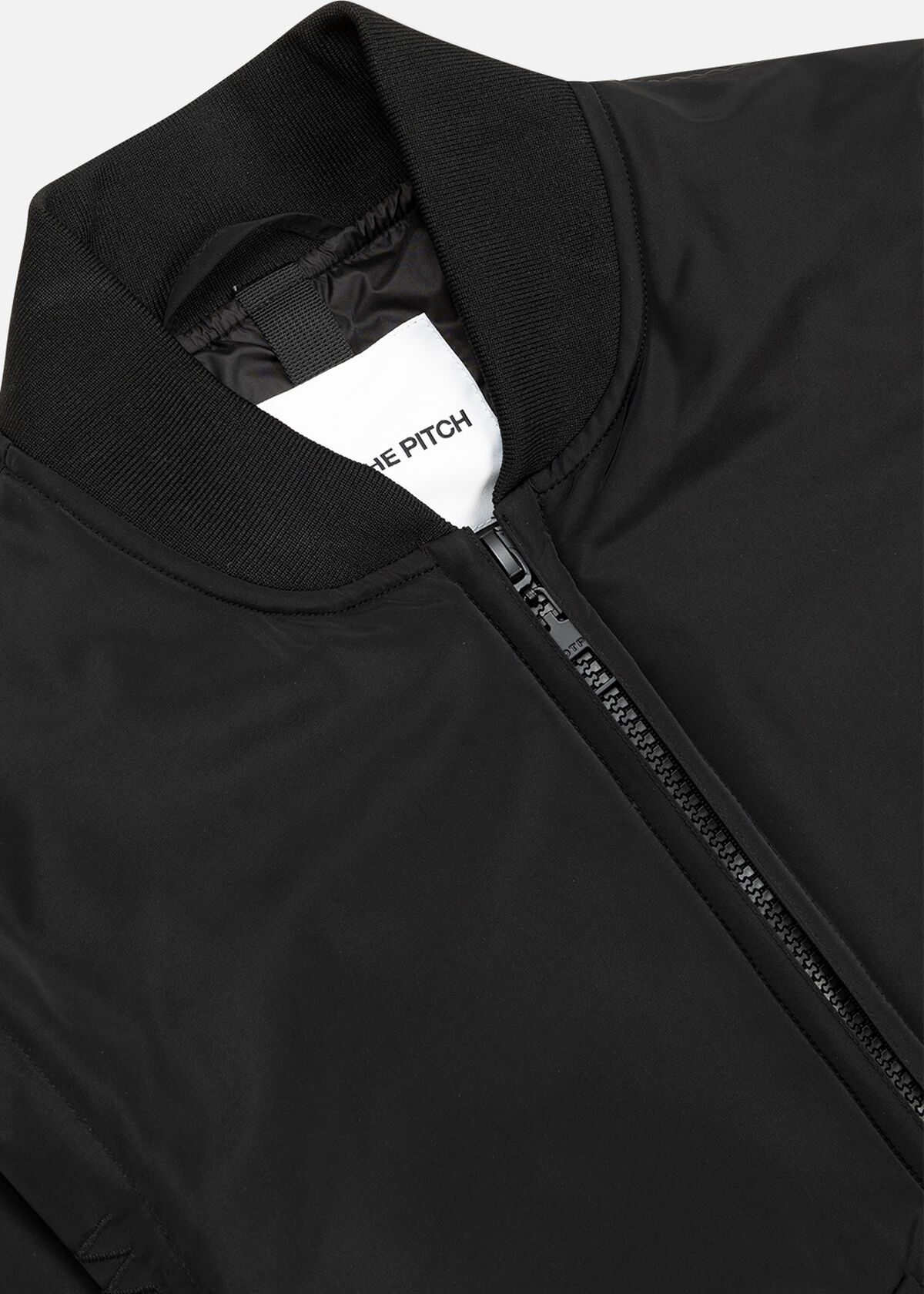 Zip-off Sleeve Jacket - 100% Polyester, Black, hi-res