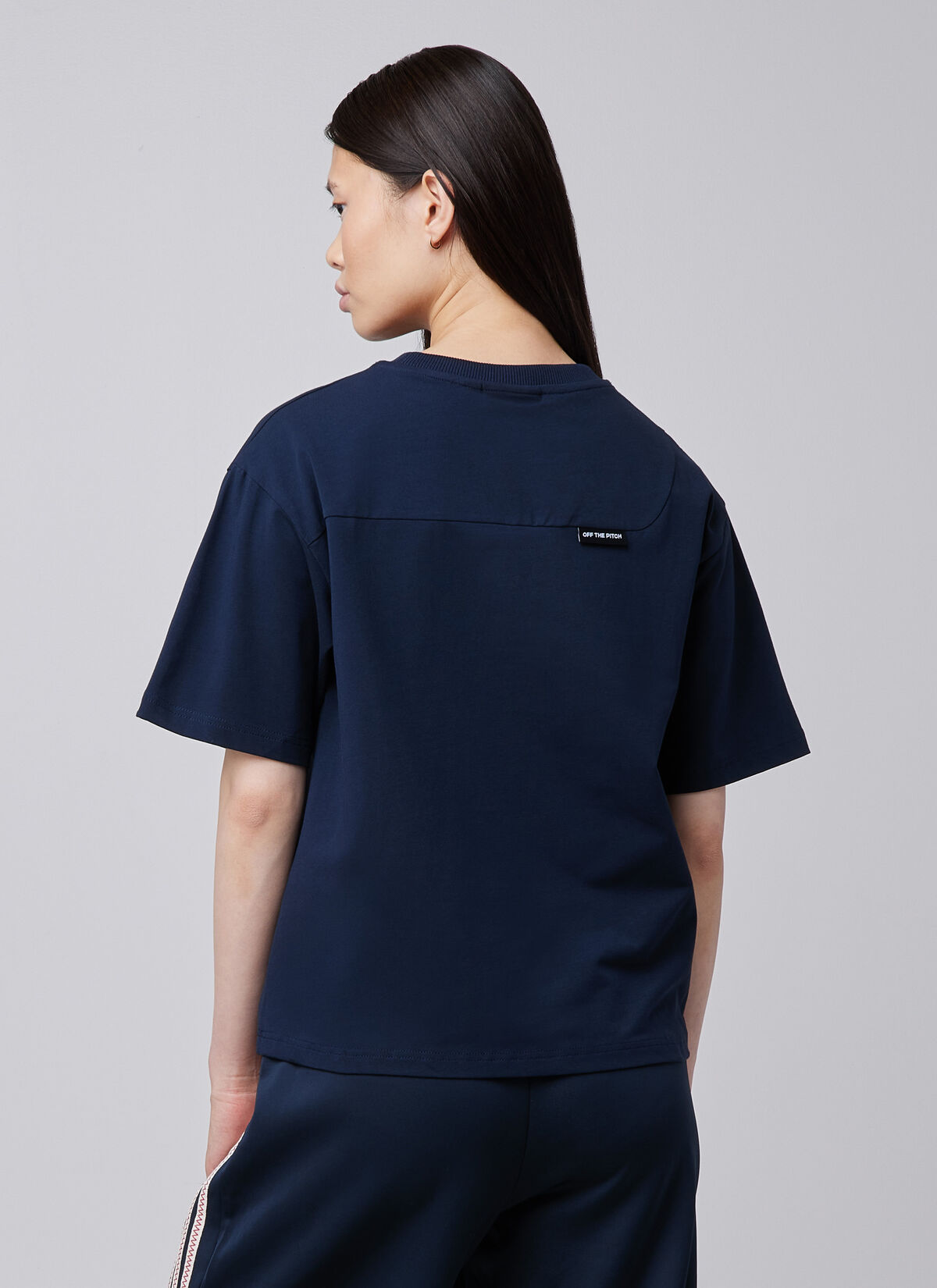 Wardrobe Regular WMNS Tee, Navy, hi-res