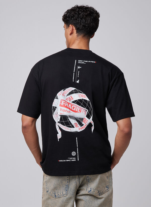 Fragile World Loose Fit Tee