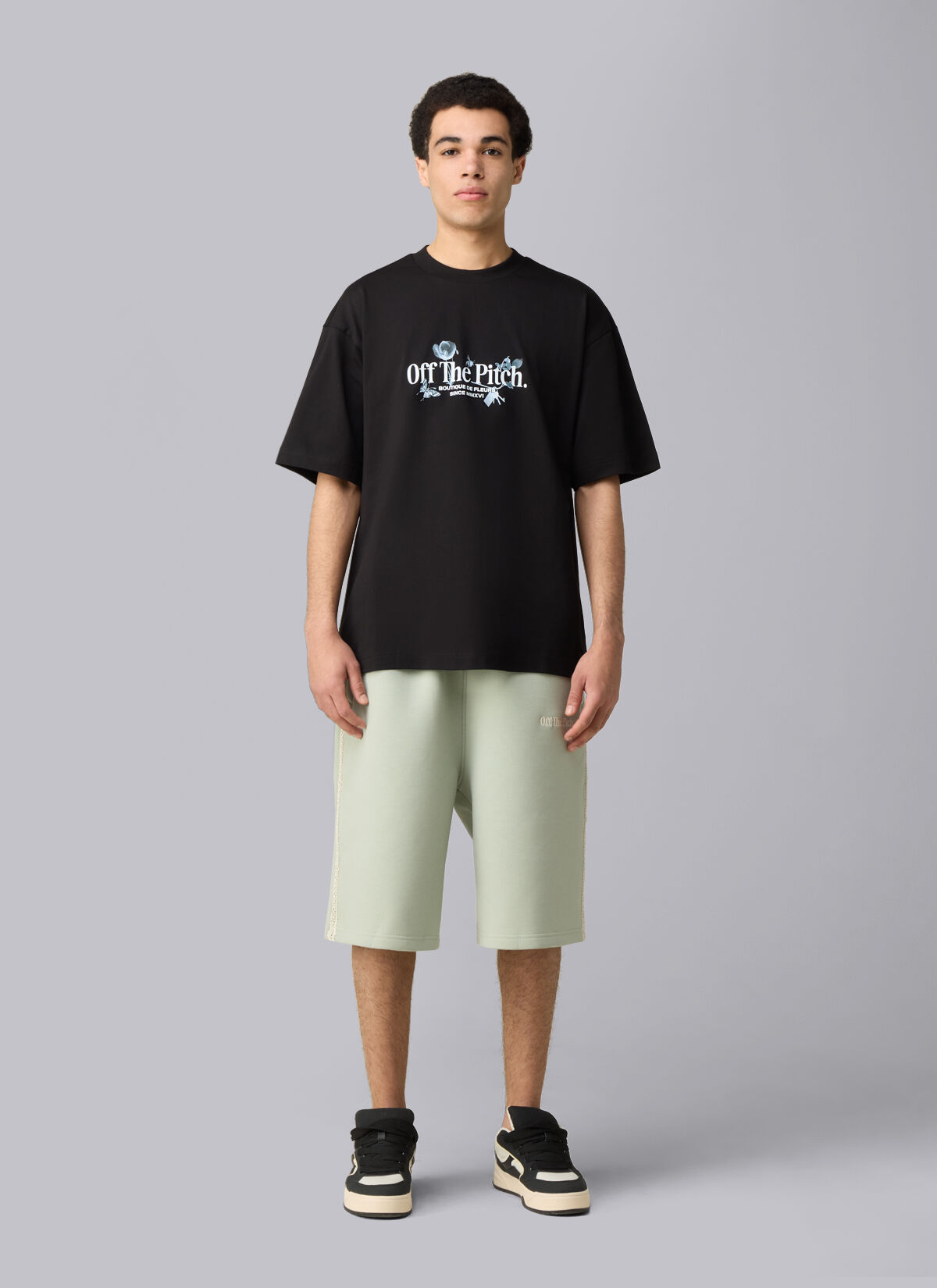 X-Ray Loose Fit Tee, Black, hi-res
