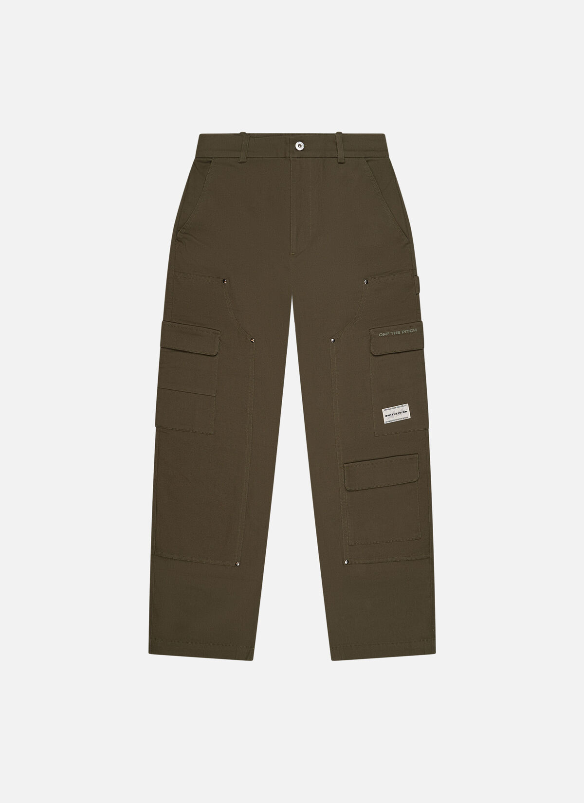 Carpenter Cargos, Dark green, hi-res