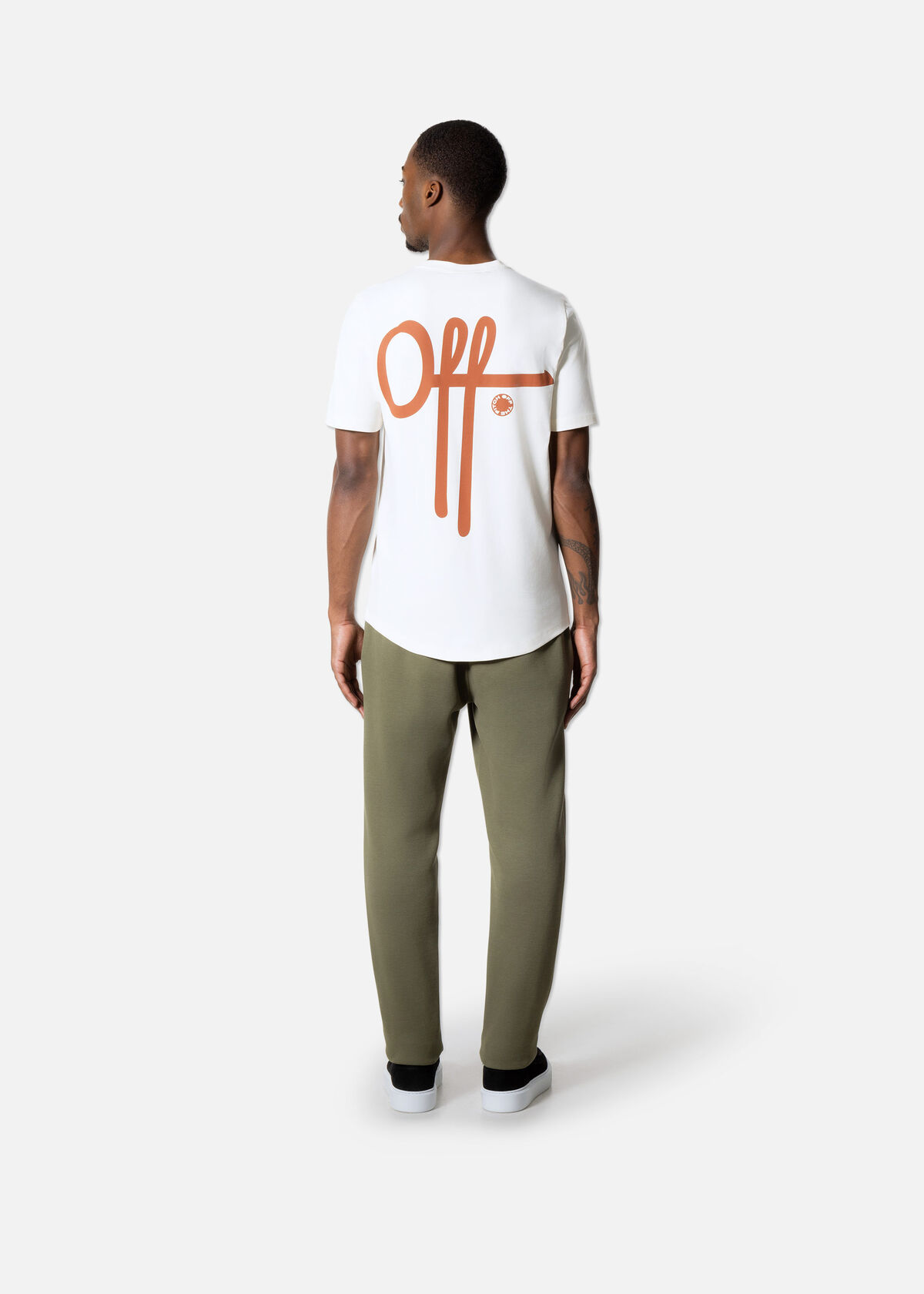 Fullstop Slim Fit Tee, Off white, hi-res