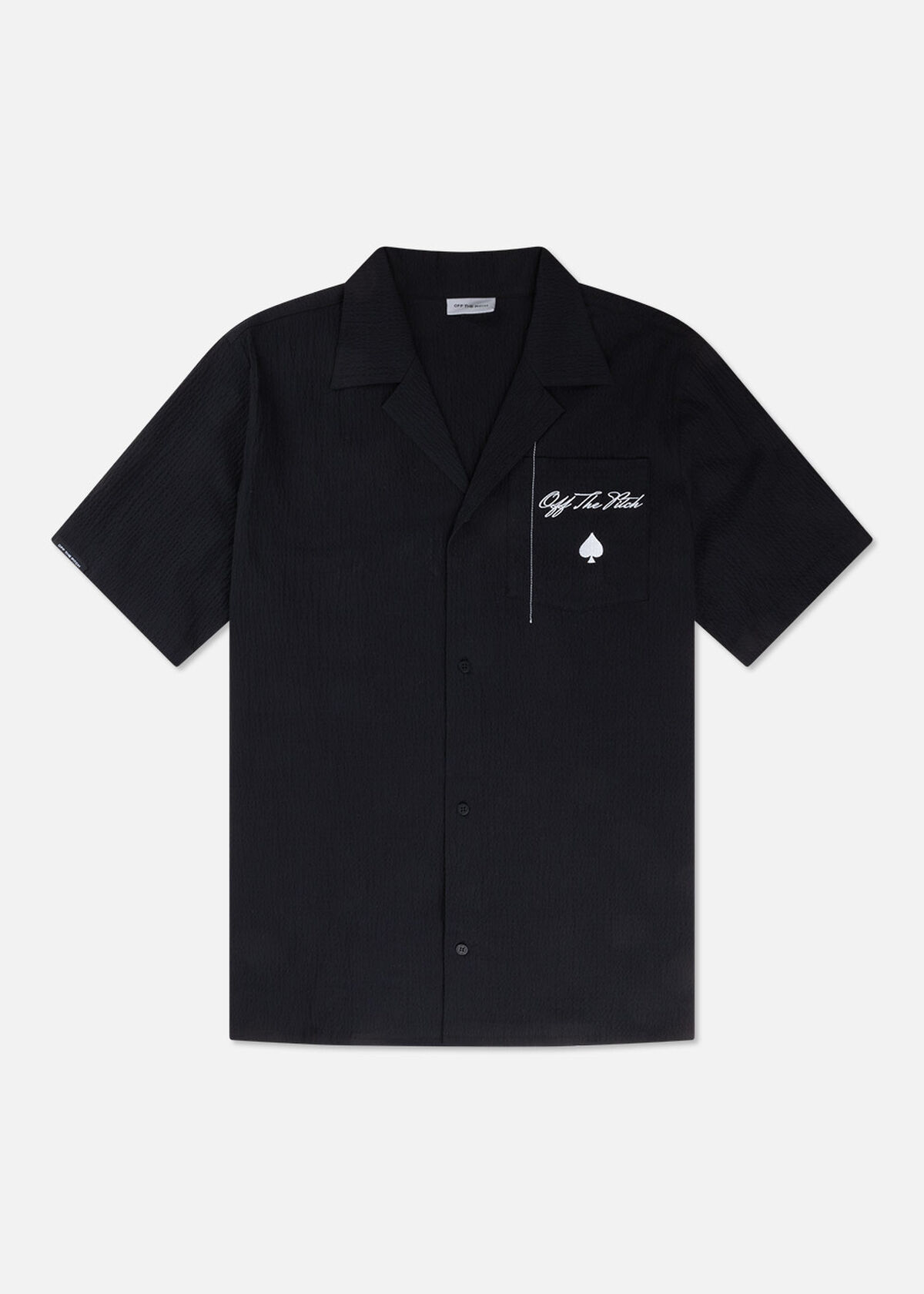 Script Ace Shirt, Black, hi-res