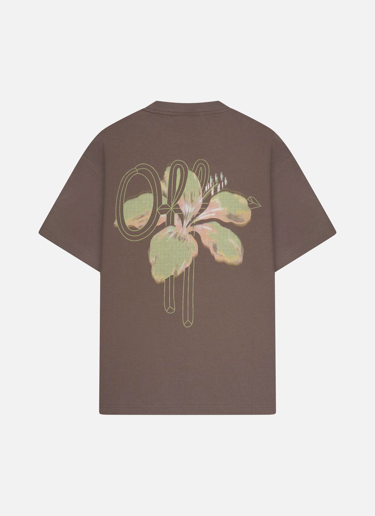 Corsage Loose Fit Tee, Desert Brown, hi-res