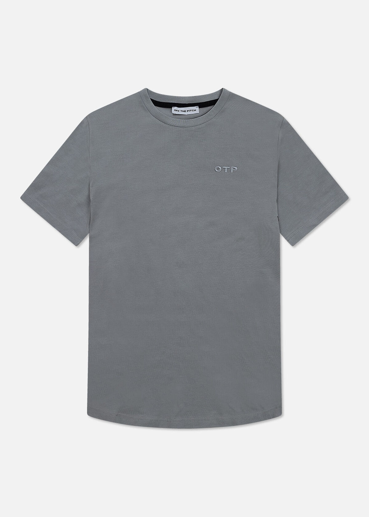 Fullstop Slim Tee 2.0 - 95% Cotton / 5% Elastane, Grey, hi-res