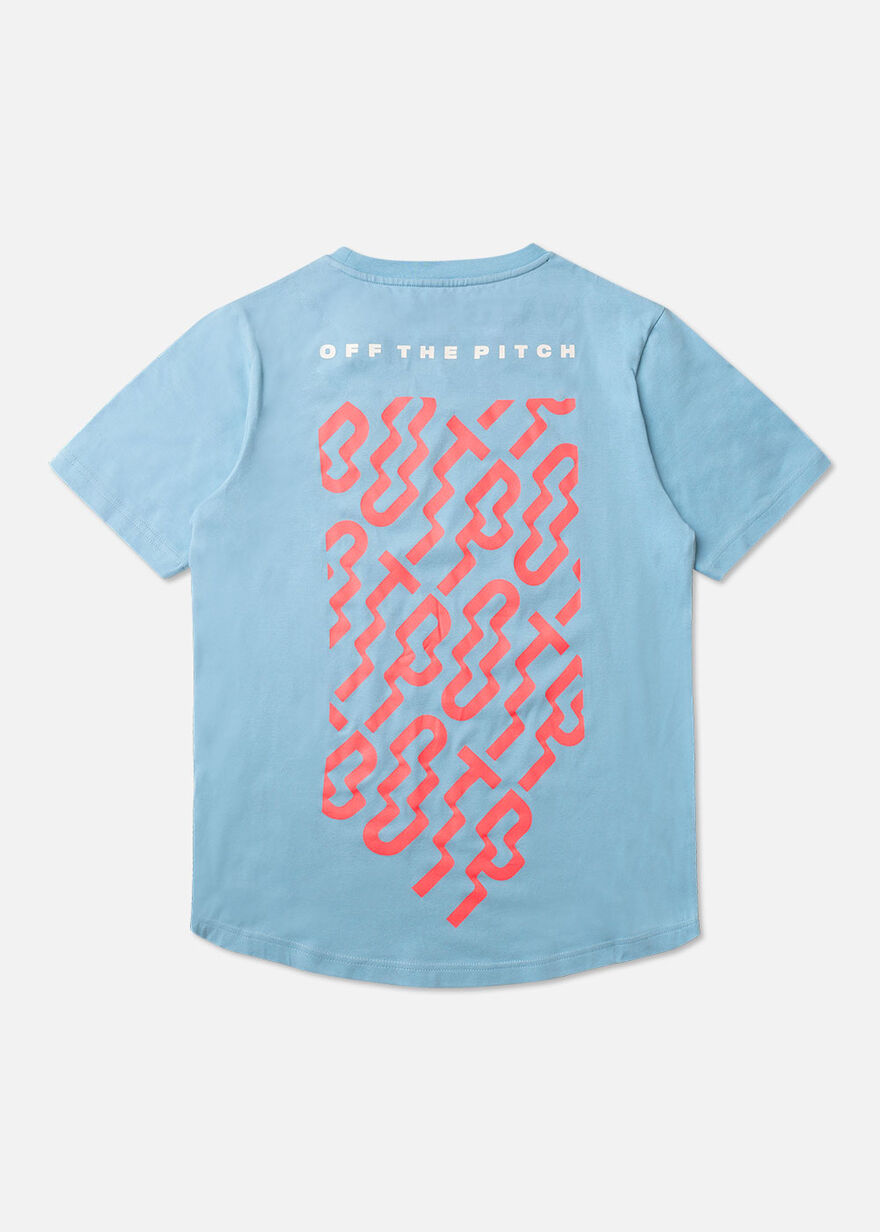 Stockholm Slim Tee Backburn, Blue, hi-res