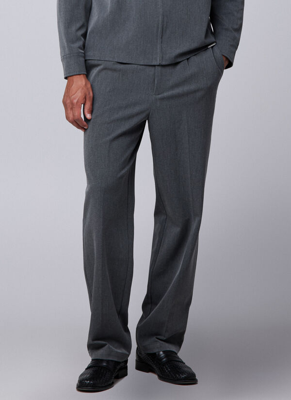 Pleated Trouser