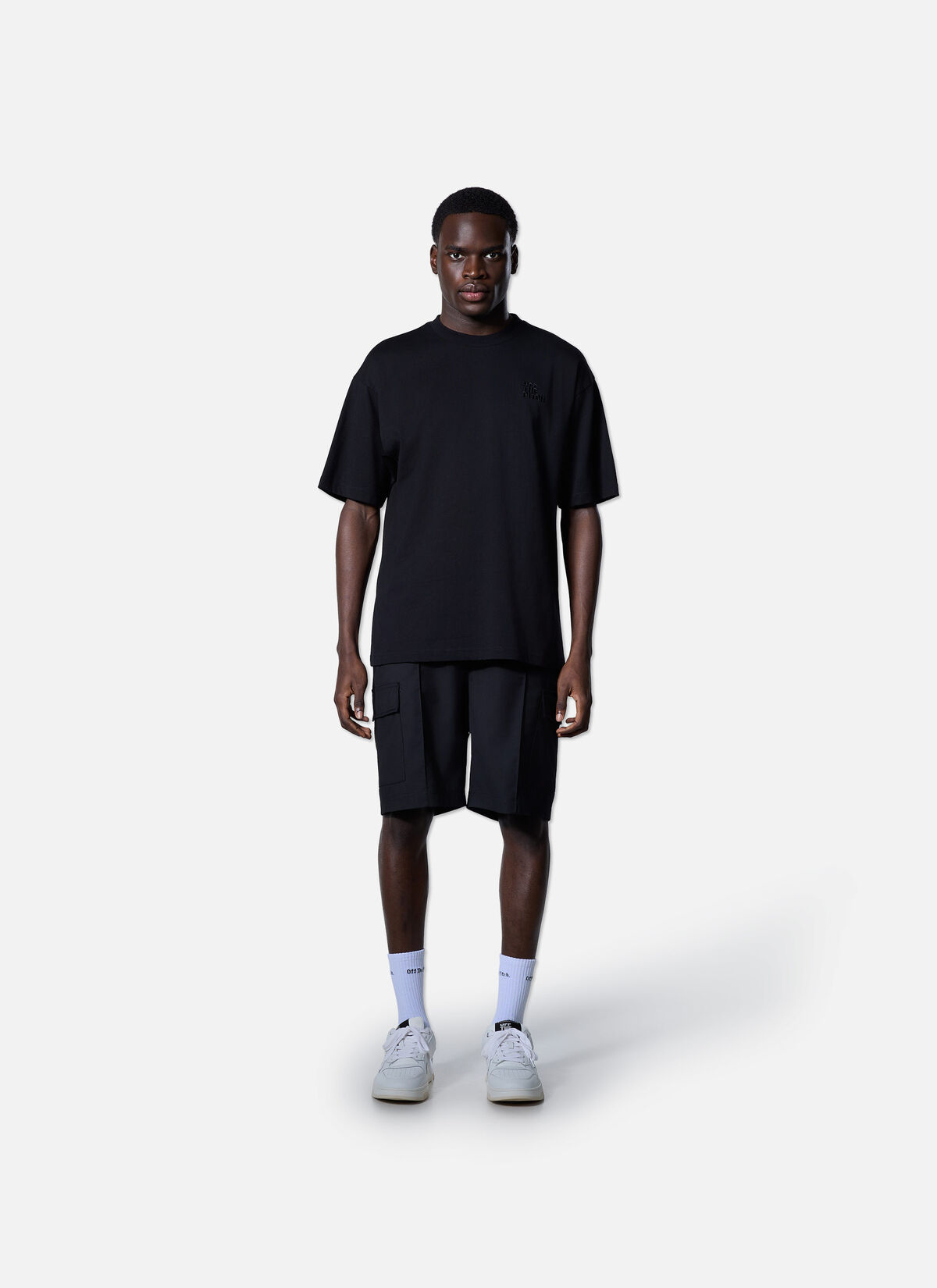 Museum Loose Fit Tee, Black, hi-res