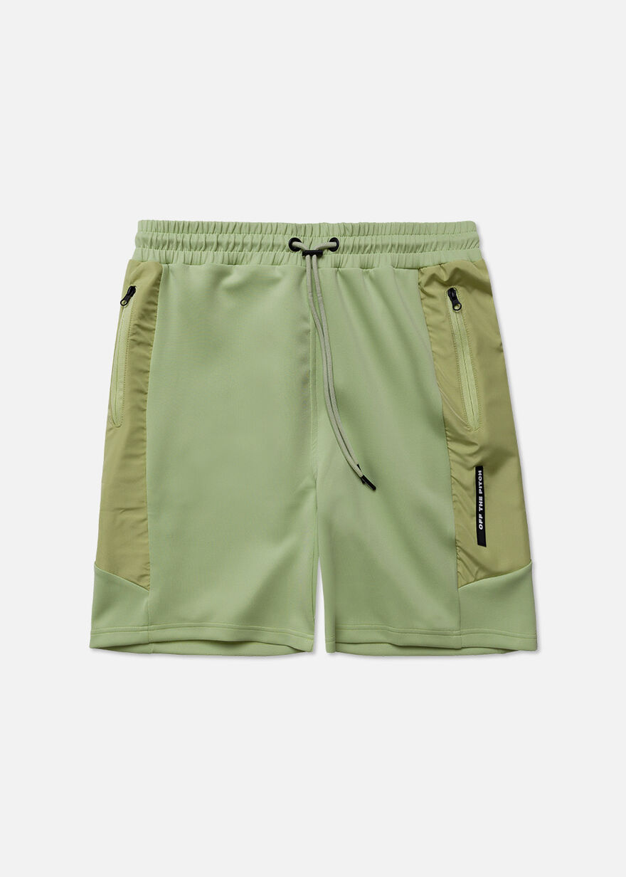 Porto Track Shorts, Yellow/Green, hi-res