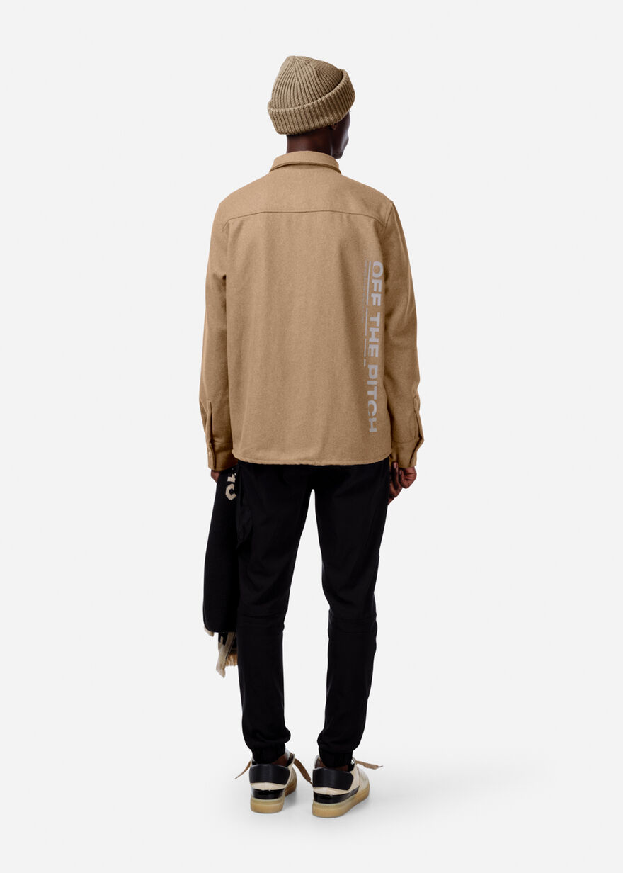 Canyon Overshirt, Dark brown, hi-res
