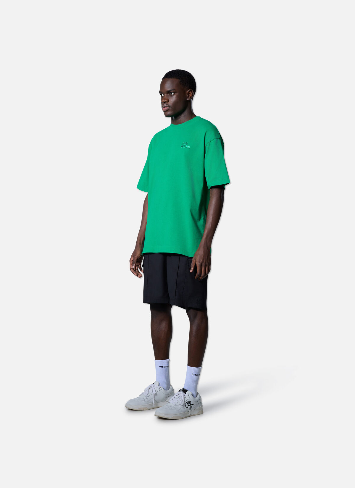 Museum Loose Fit Tee, Green, hi-res