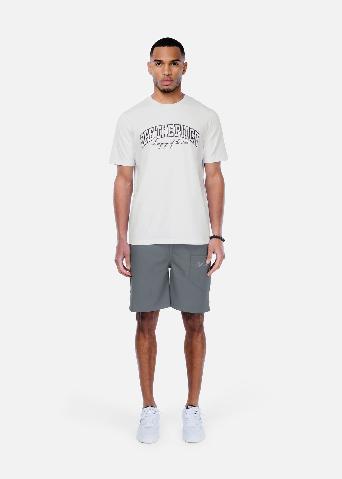 Double Script Short, Ultimate Grey, hi-res