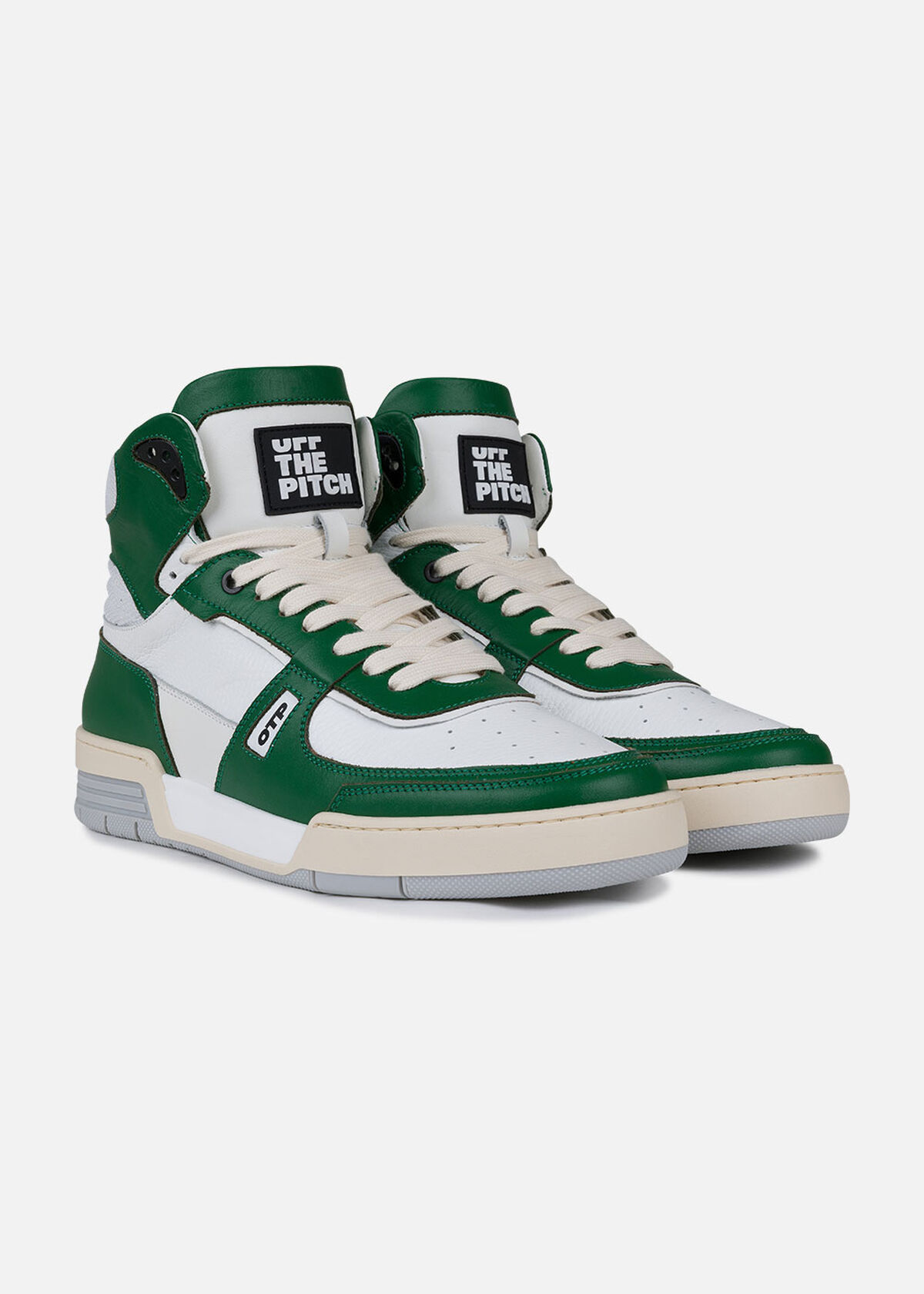 Basketta Hi, Green/White, hi-res