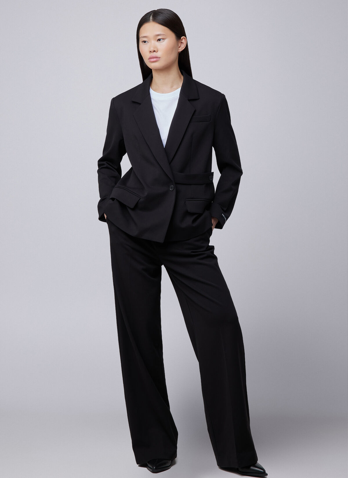 Pleated Gaia Pants, , hi-res