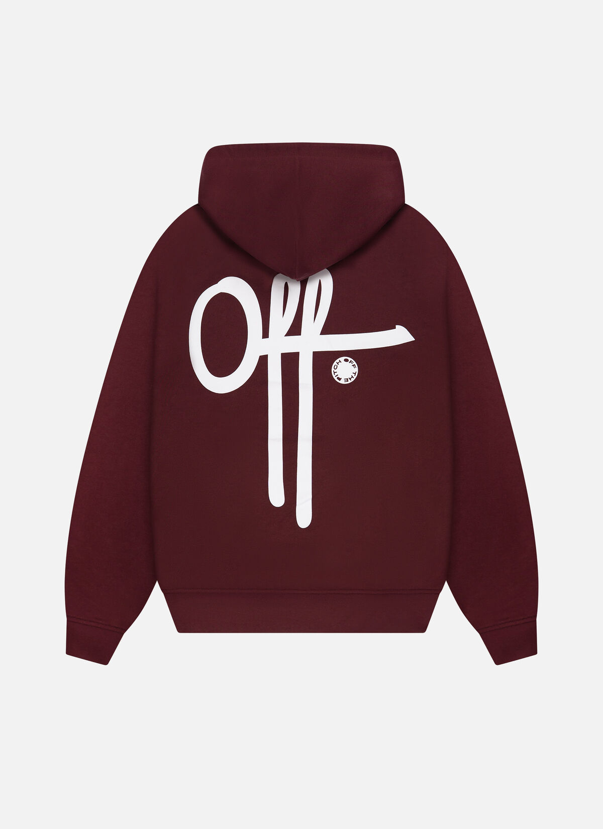 Full Stop Hood, Dark red, hi-res