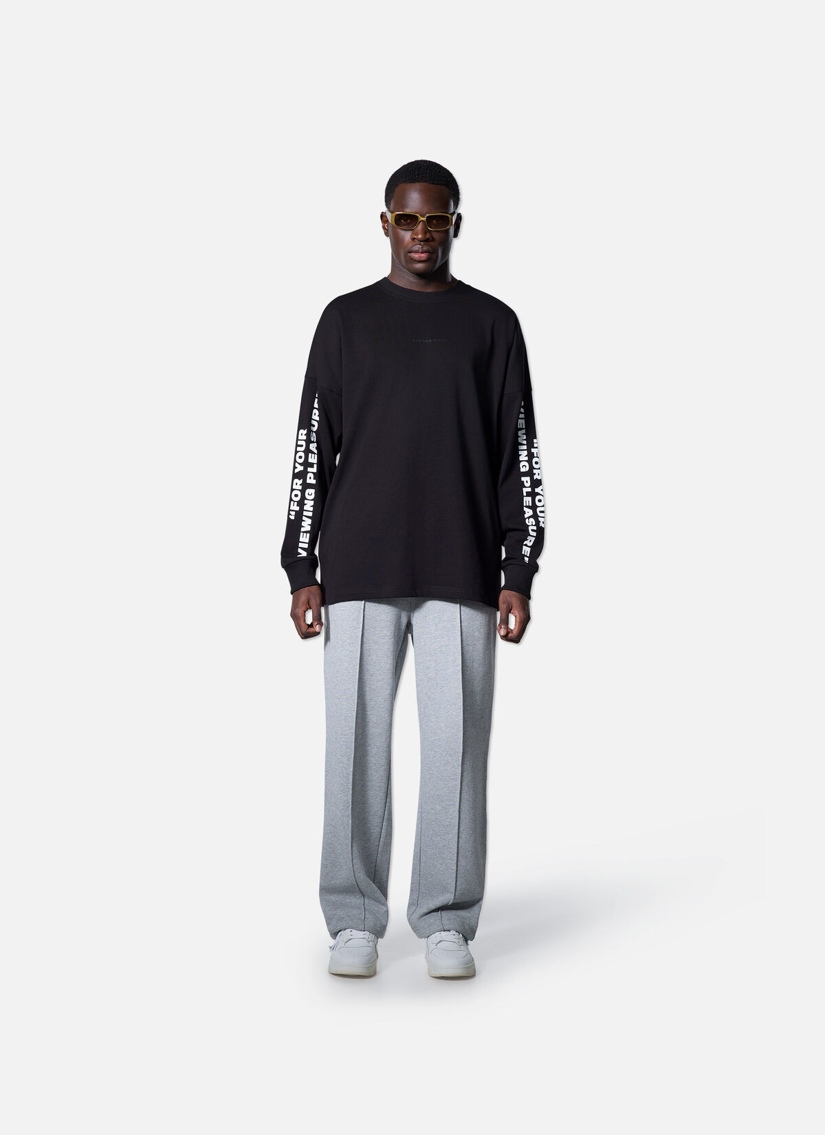 Dragon Oversized Longsleeve, Black, hi-res