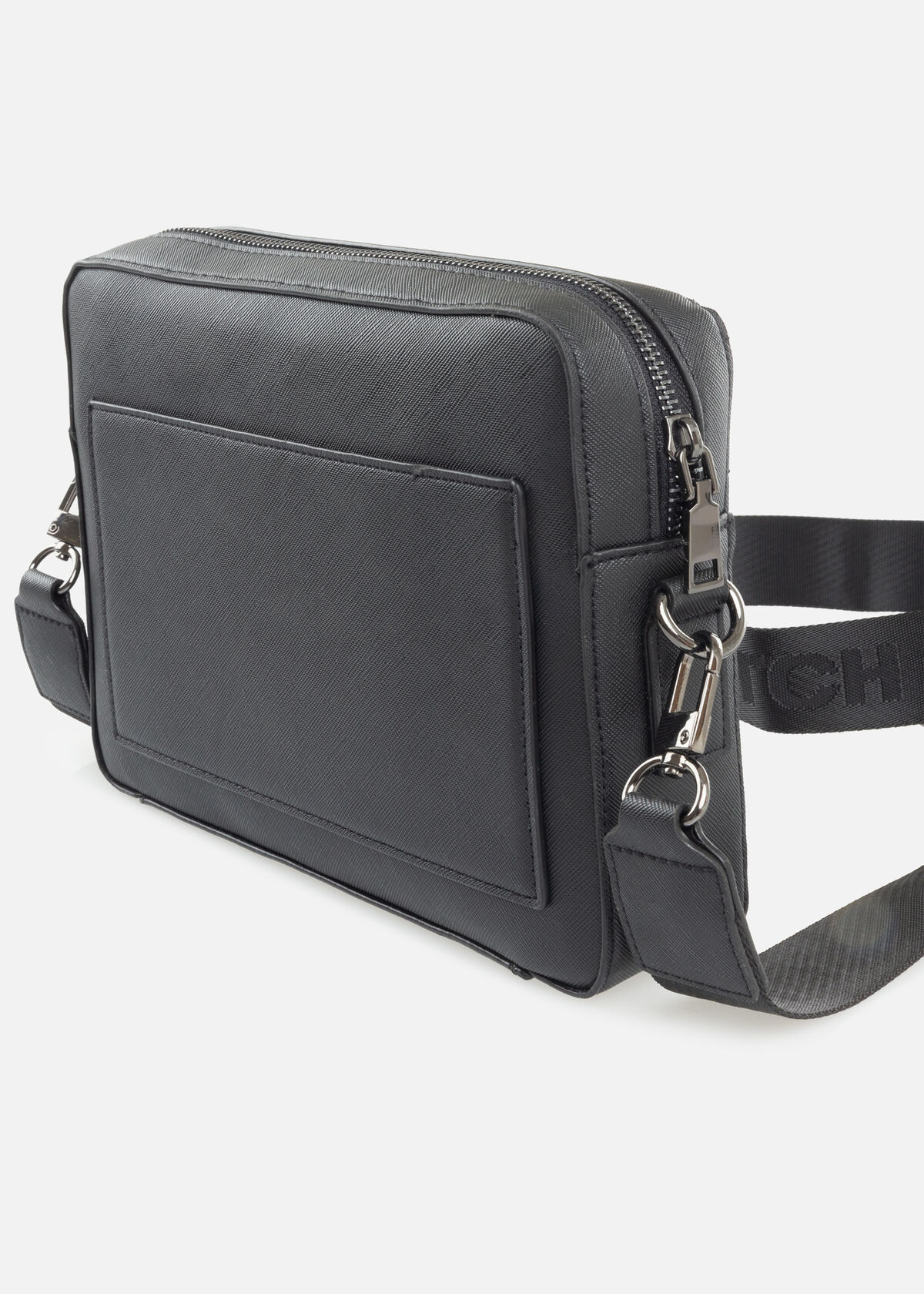 Saviano Messengerbag, Black, hi-res
