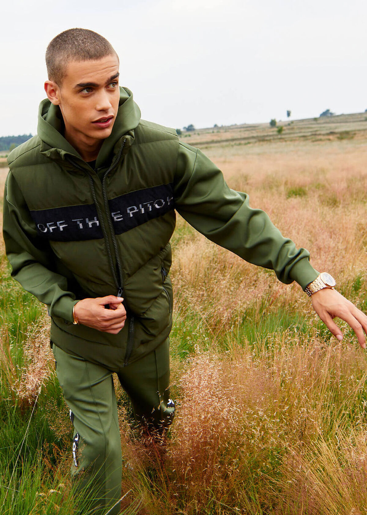 The Soul Down Gilet, Green/Miscellaneous, hi-res