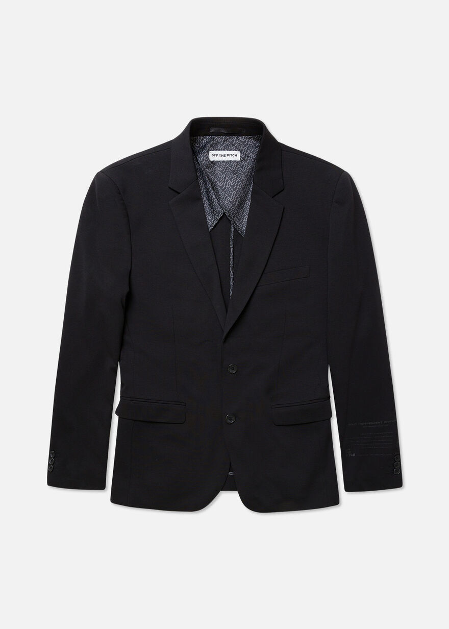 Tallin Blazer -  56% Cotton / 30% Polyamid / 5% El, Black, hi-res