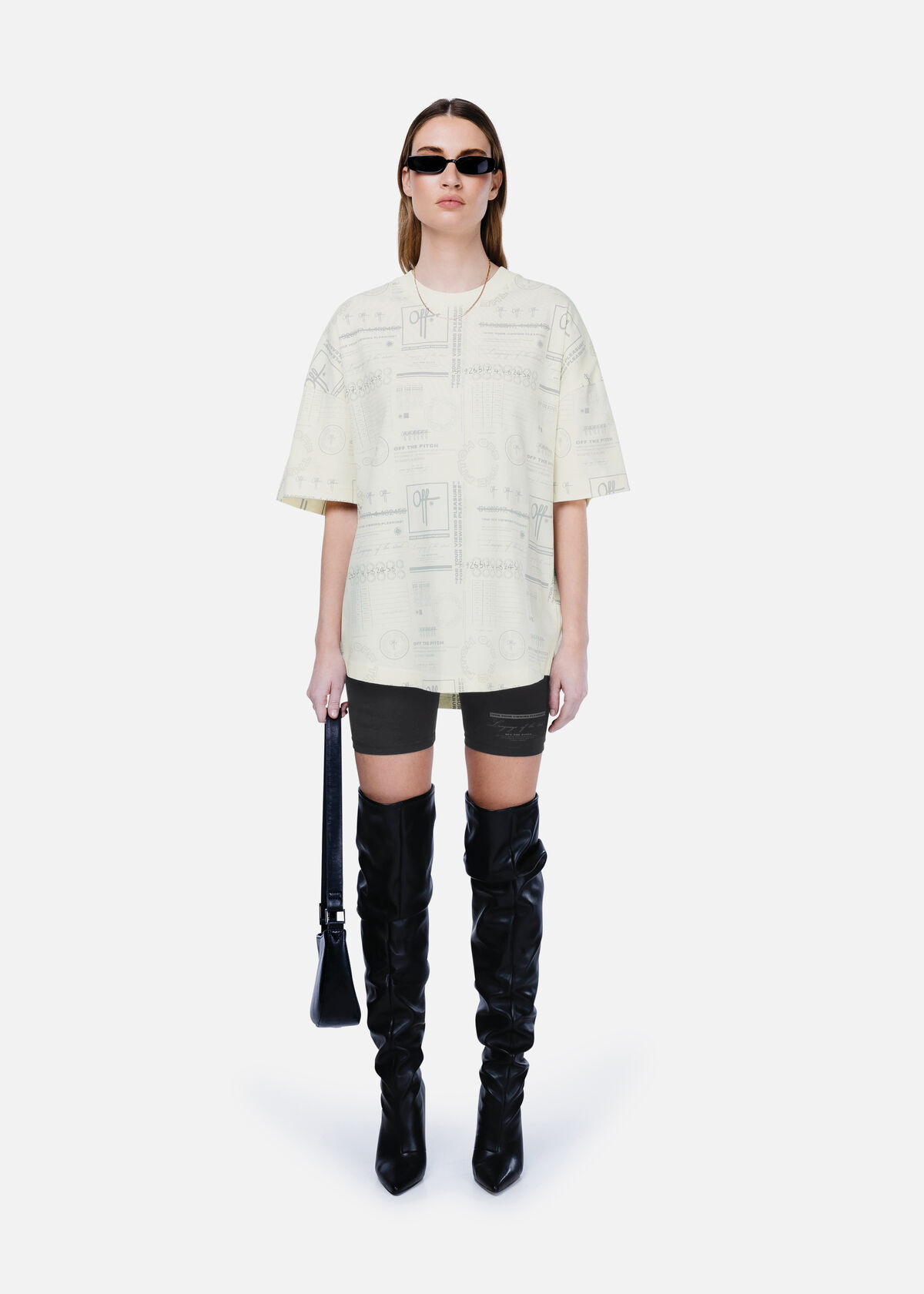 Biker shorts, Black, hi-res