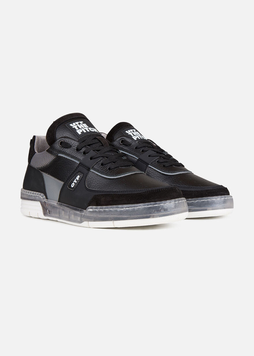 Baskette - Black - Leather, Black, hi-res