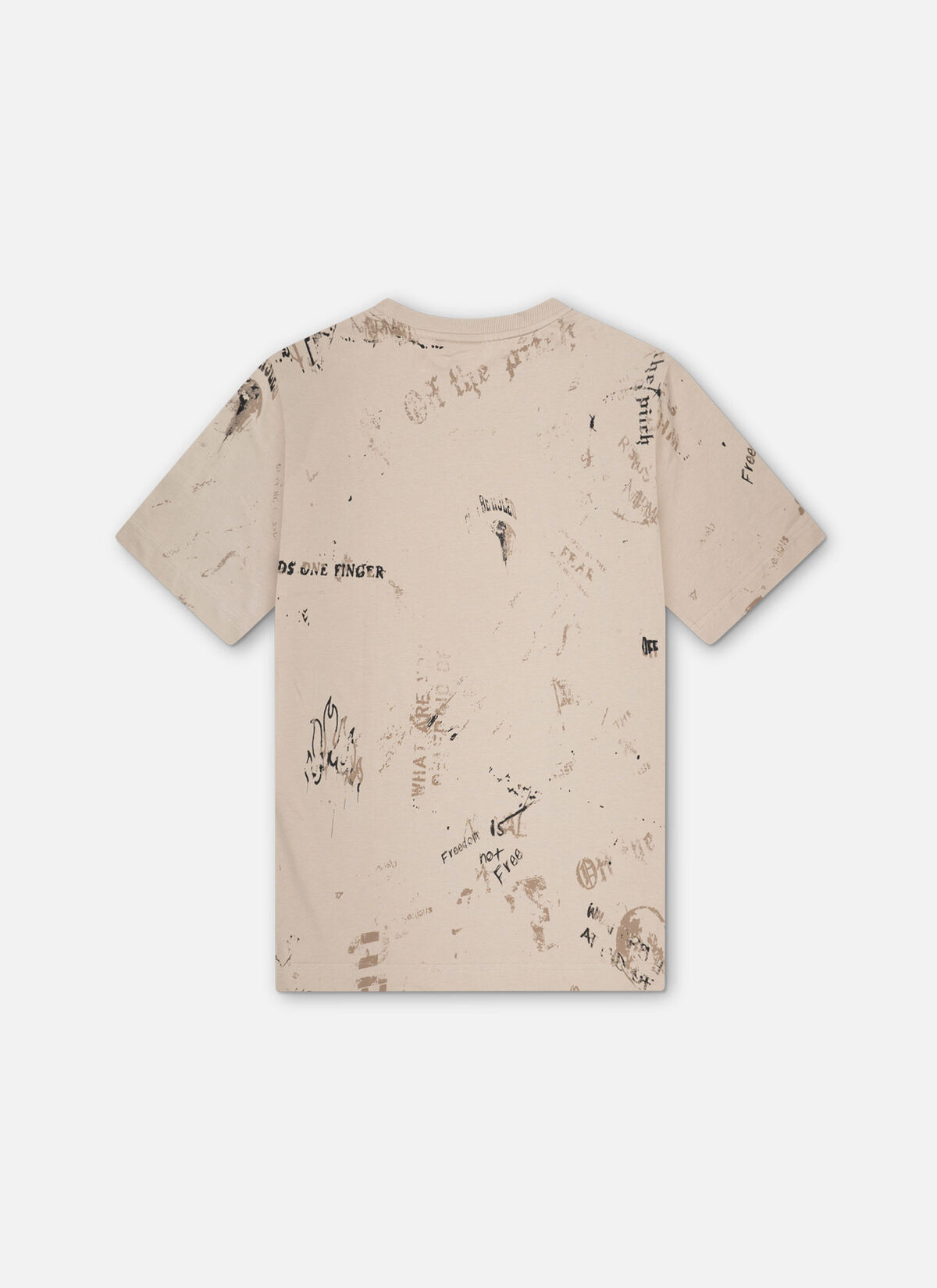 Rebellion oversized tee, Sand, hi-res