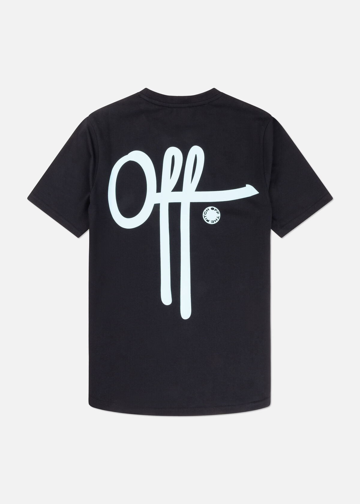 Fullstop Slim Fit Tee, Black, hi-res