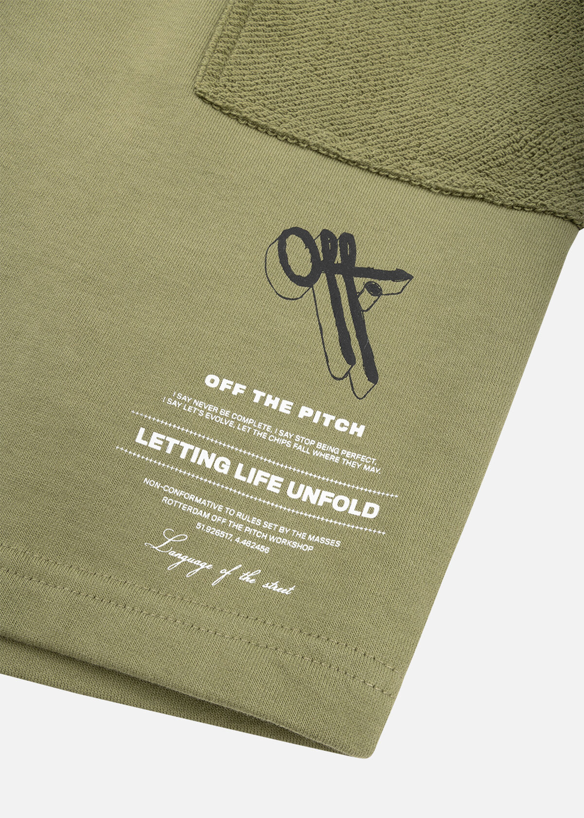 Unfold Sweatshorts, Dark green, hi-res